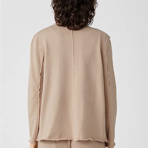 Eileen Fisher Raw Edge Blazer - Picture 2 of 12